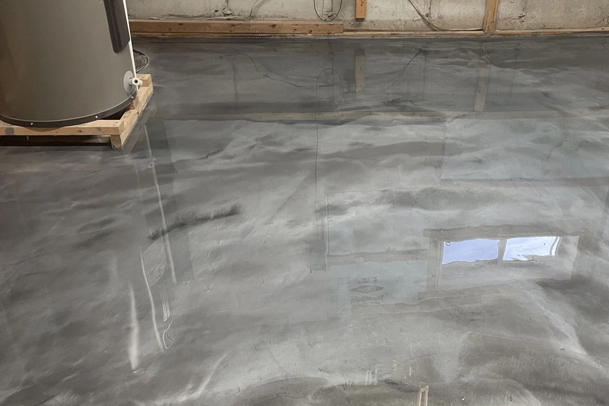 Metallic Epoxy Basement Ottawa