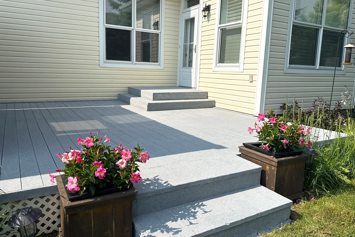 Quartz Back Deck Ottawa