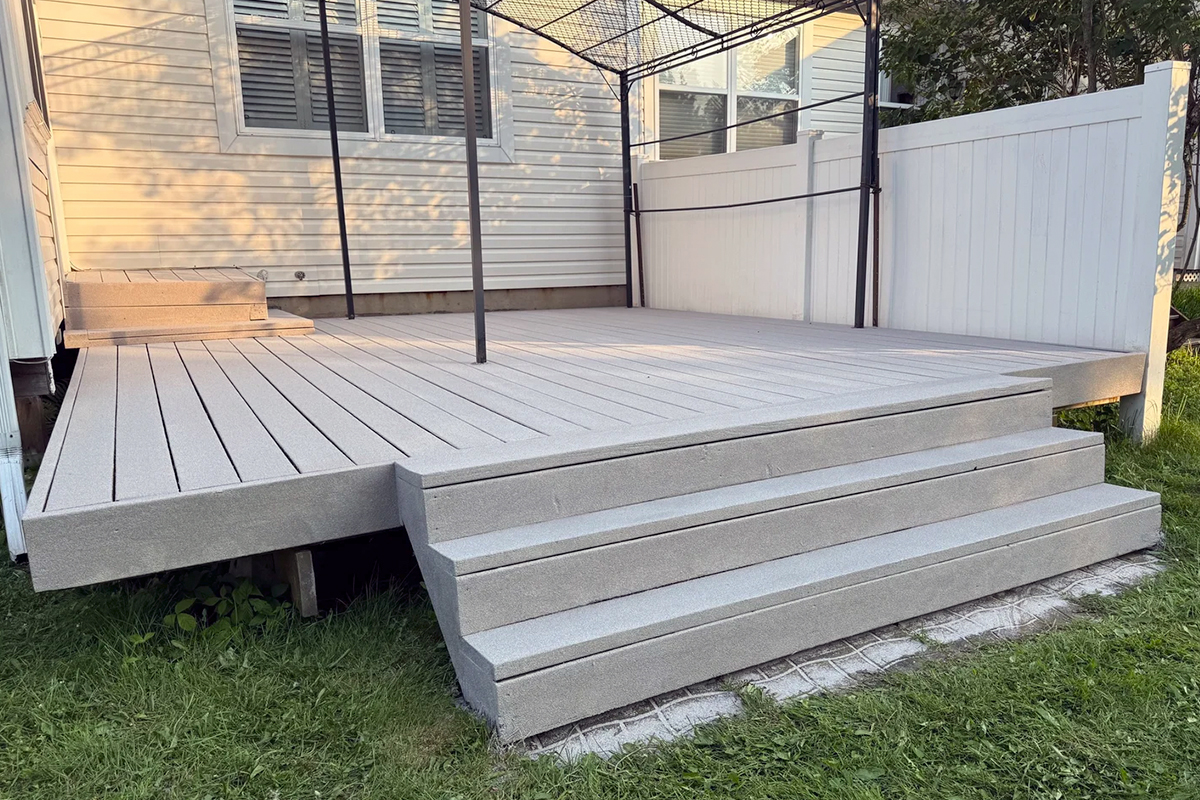 Quartz Back Deck Ottawa