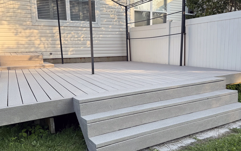 Backyard Deck and Patio Coating Ottawa